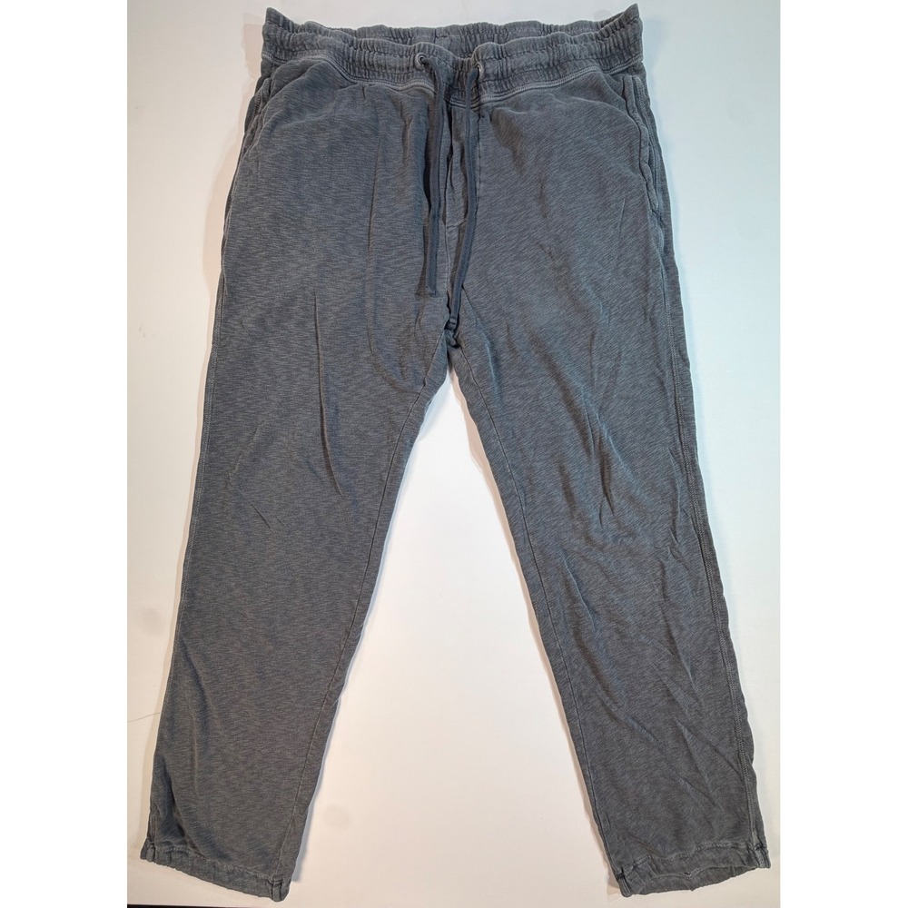Standard James Perse Mens Grey Cotton Sweatpants Joggers Size 3 MLA1191 USA Made